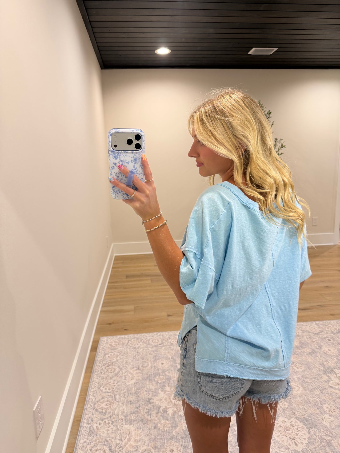 Everyday Boyfriend V-Neck Top