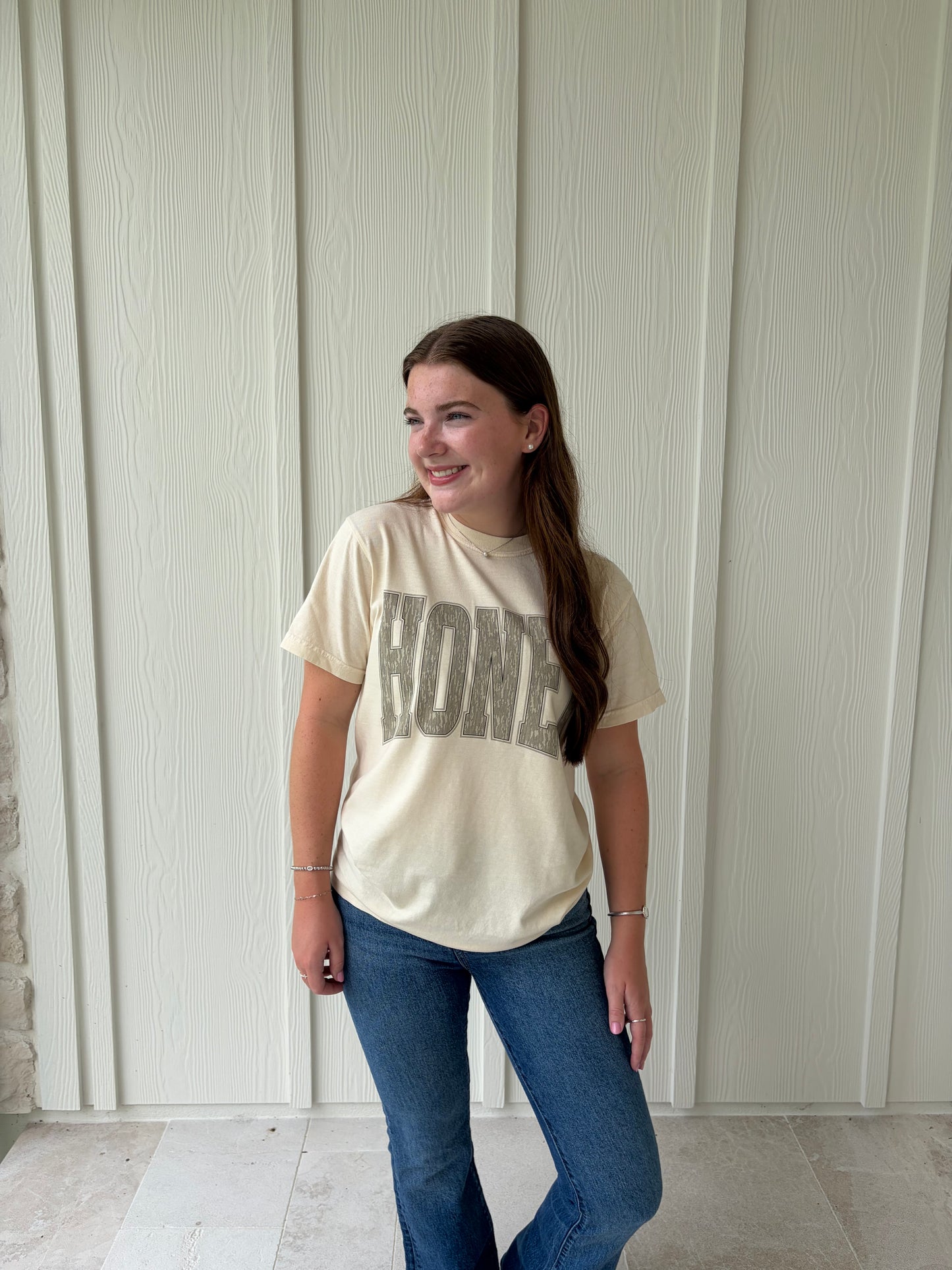 Birch Camo Honey Tee