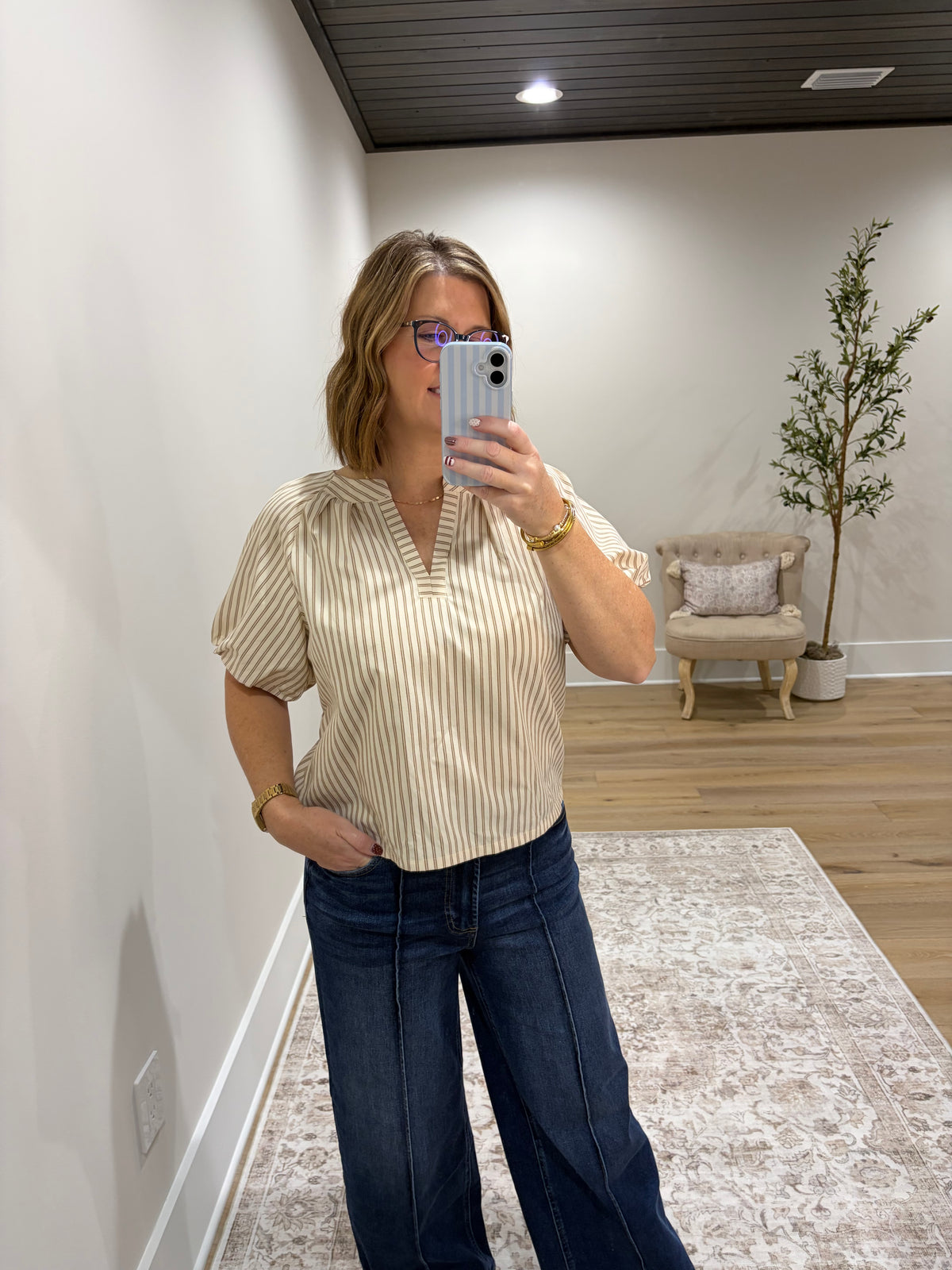The Maren Stripe Top