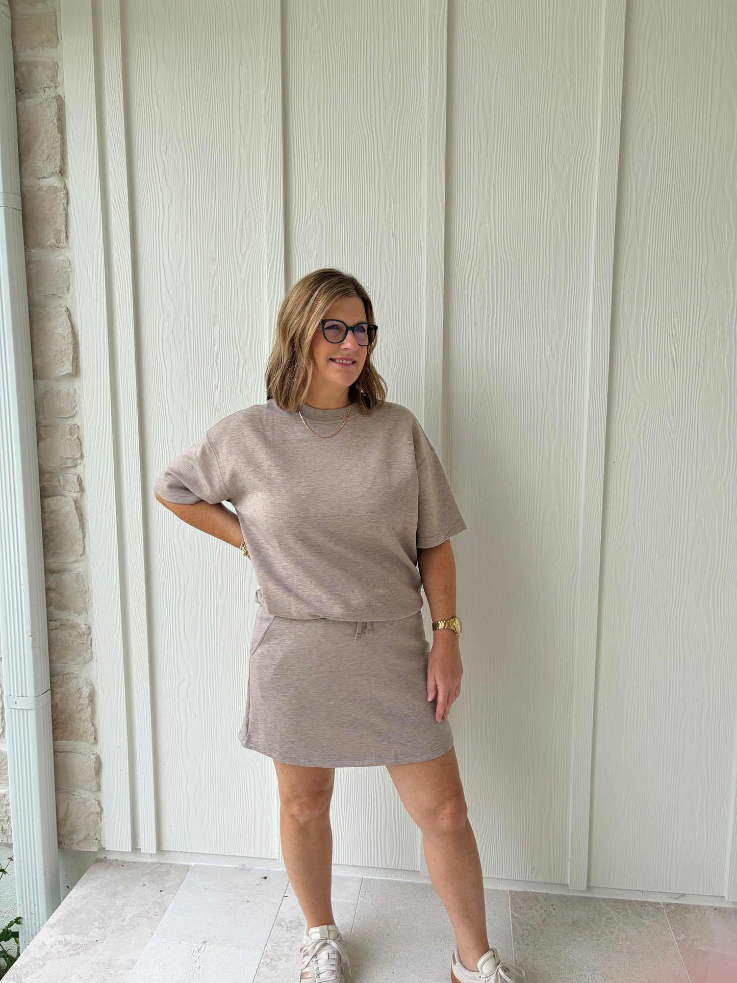 Latte Luxe Skort Set