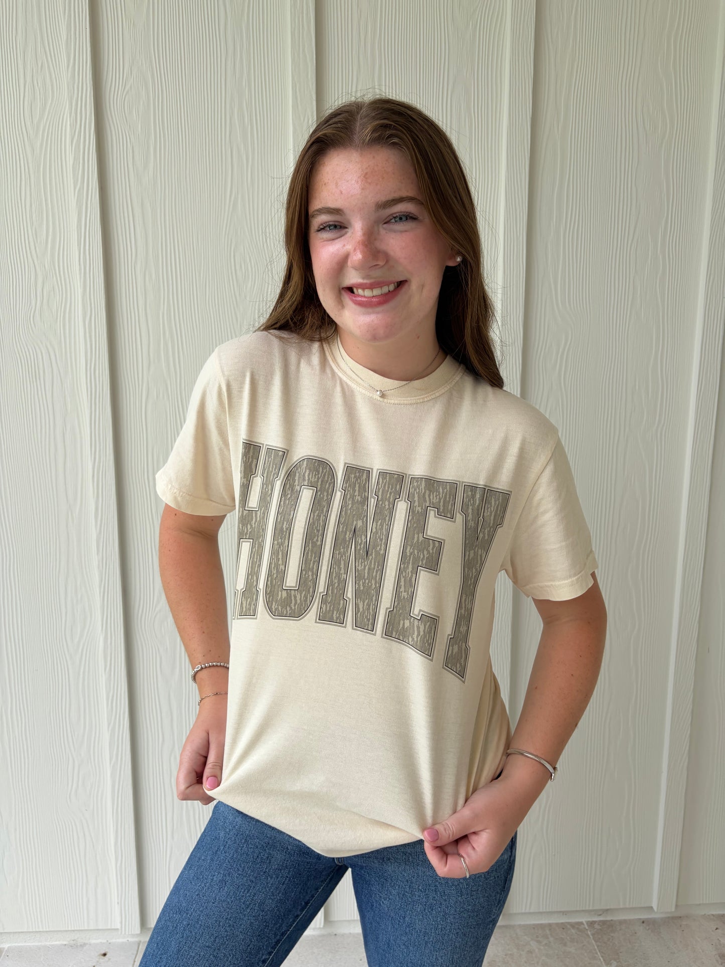 Birch Camo Honey Tee