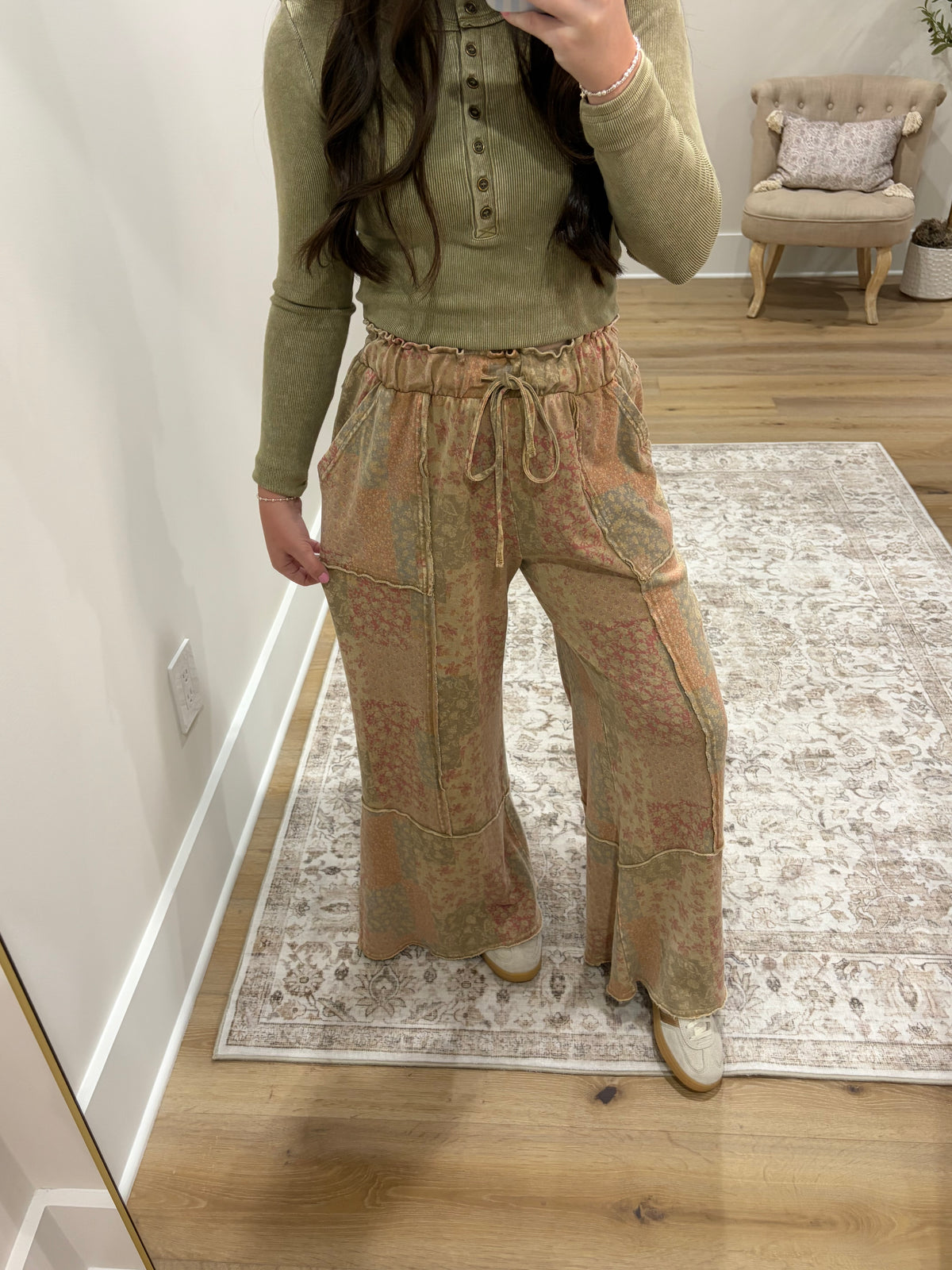 Wildflower Patchwork Pants