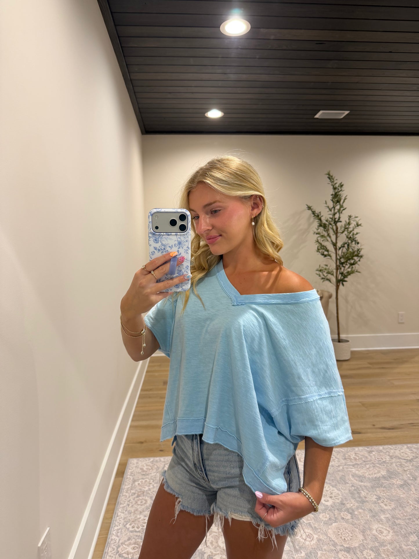 Everyday Boyfriend V-Neck Top