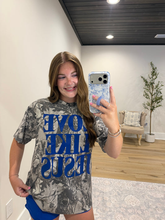 Love Like Jesus Camo T-Shirt